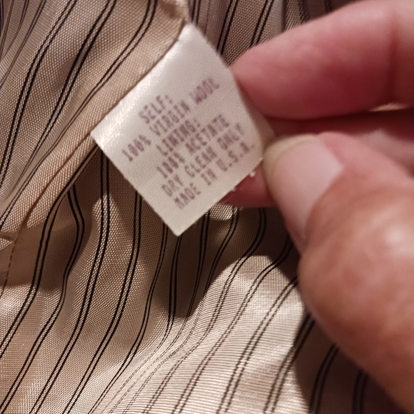 Nanette Lepore Vintage jacket/blazer size 6 black with dotted Swiss pattern - Picture 7 of 7